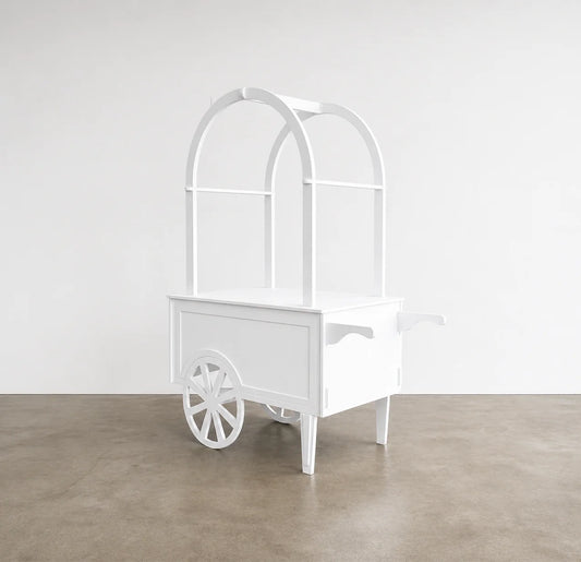 Arched Flower Cart - Collapsible Mobile Floral Bar & Pop-Up Flower Stall