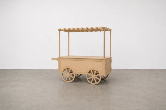 Collapsible Candy Cart | Portable Market Stall with Canopy
