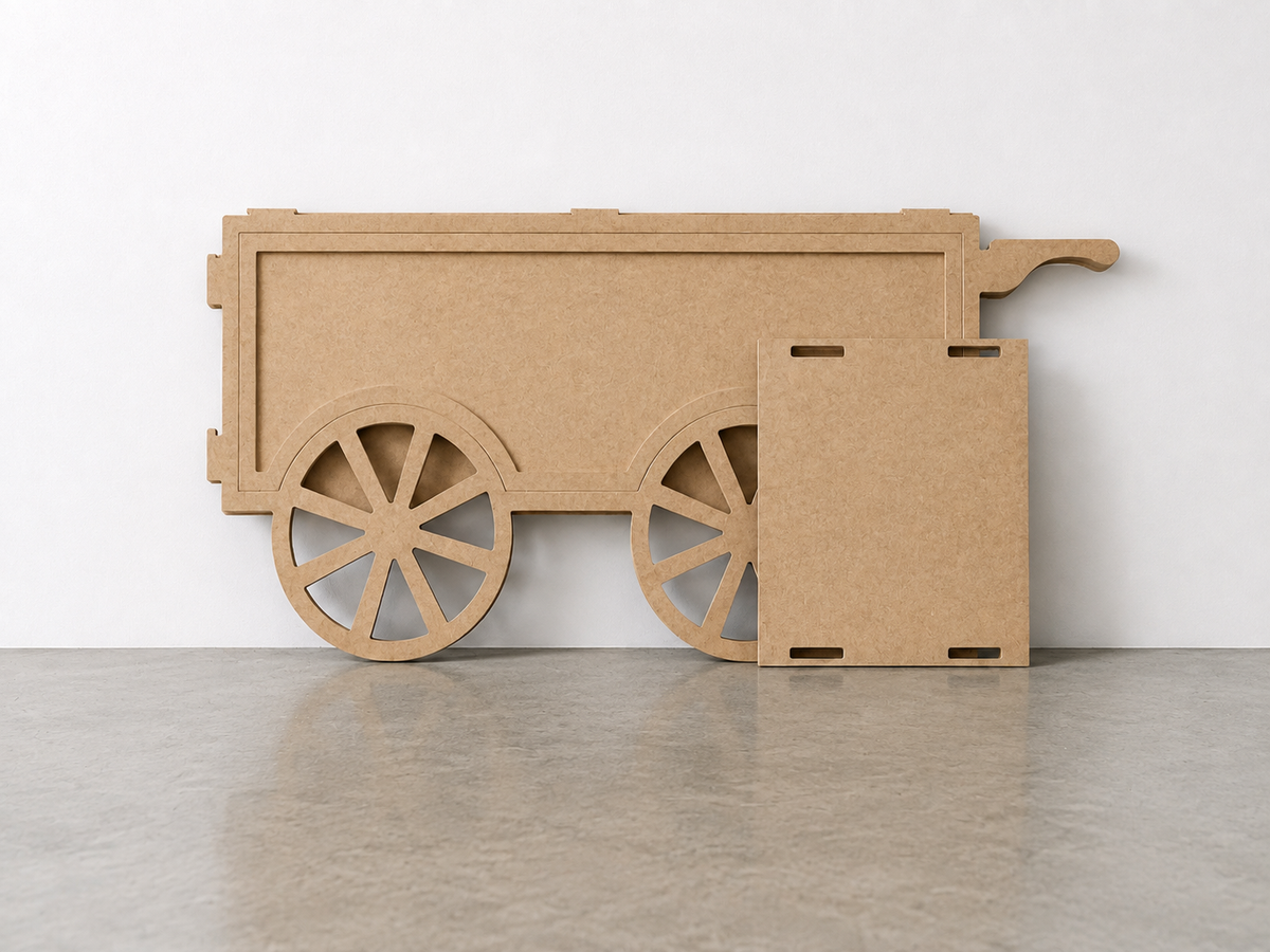 Collapsible Candy Cart | Portable Market Stall with Canopy