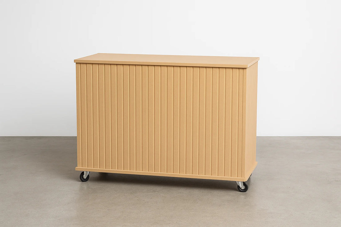 How to Prep & Paint Your Raw MDF Cart (Without Losing Your Marbles or Your Mojo)