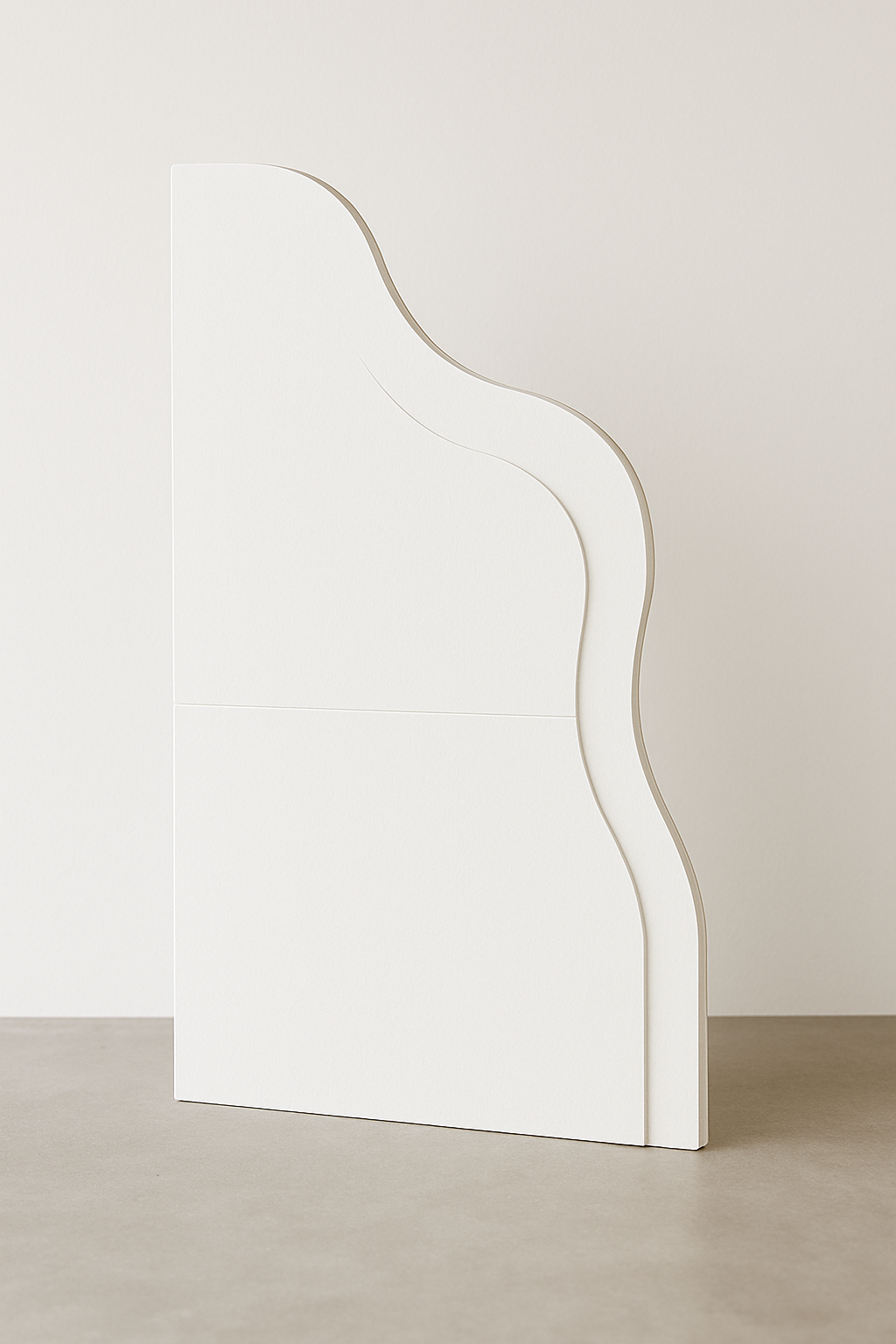 Side Wave Backdrop - Collapsible Organic Curve Media Wall & Event Display