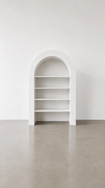 3D Arched Display Shelf with LED Lighting – Event & Retail Display