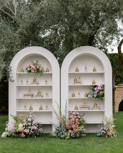 3D Arched Display Shelf with LED Lighting – Event & Retail Display