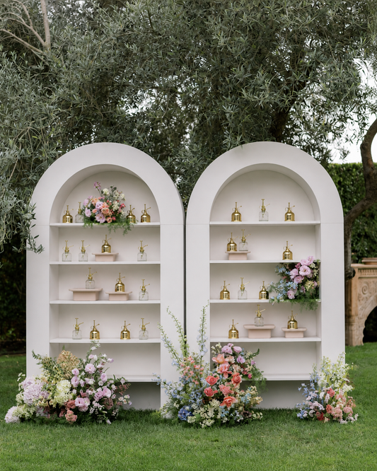 3D Arched Display Shelf with LED Lighting – Event & Retail Display