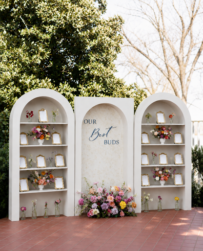 3D Arched Display Shelf with LED Lighting – Event & Retail Display