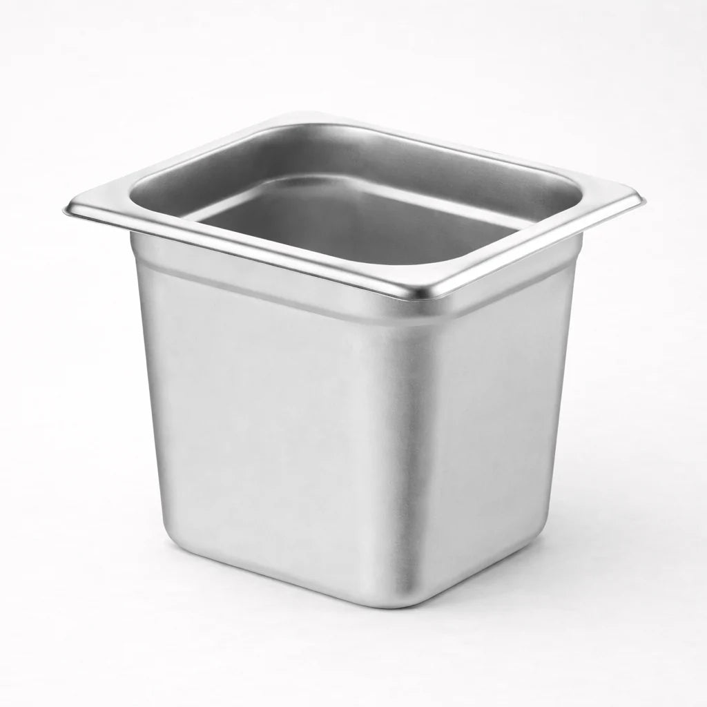 Gastronorm tray 6 pack 1/6 size