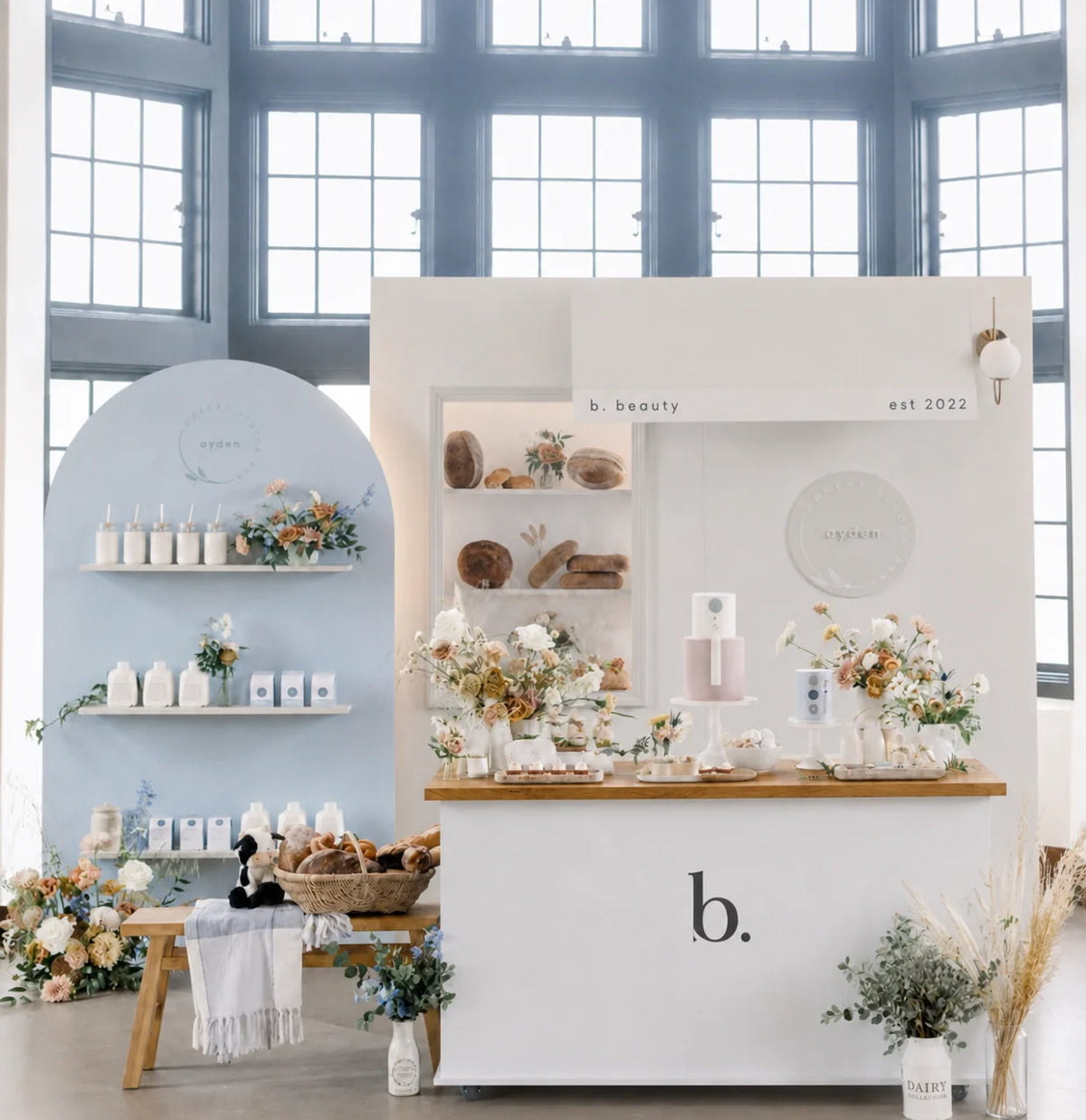 Timber Top Bar Cart – Portable Pop Up Event Bar