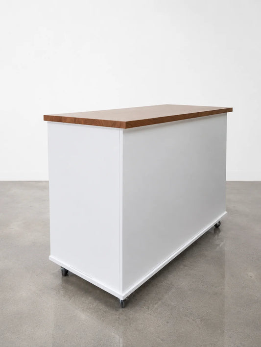 Timber Top Bar Cart – Portable Pop Up Event Bar