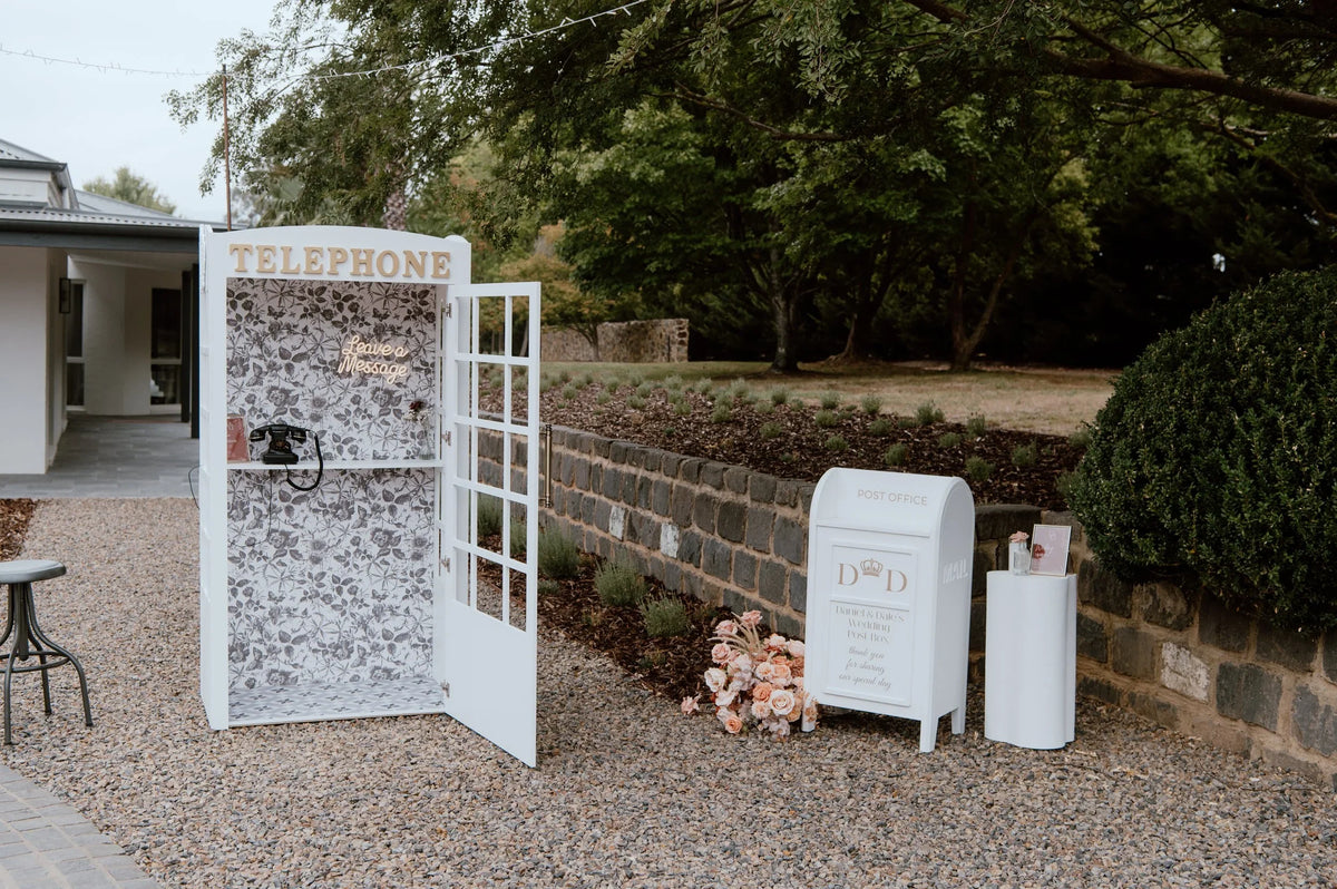 Collapsible Telephone Booth – Audio Guestbook Booth