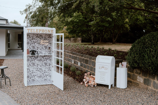 Collapsible Telephone Booth – Audio Guestbook Booth
