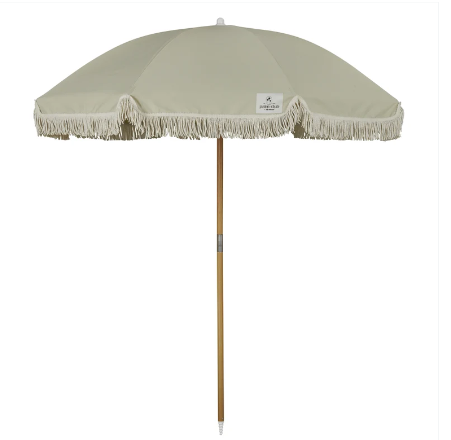 Beige Event Umbrella for Carts - Neutral Market & Wedding Shade Australia