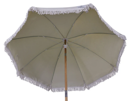Beige Event Umbrella for Carts - Neutral Market & Wedding Shade Australia