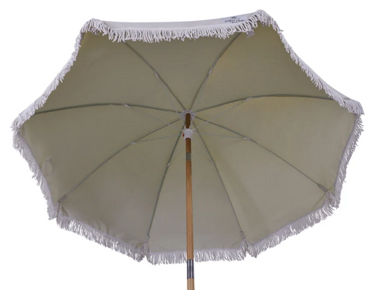 Beige Event Umbrella for Carts - Neutral Market & Wedding Shade Australia