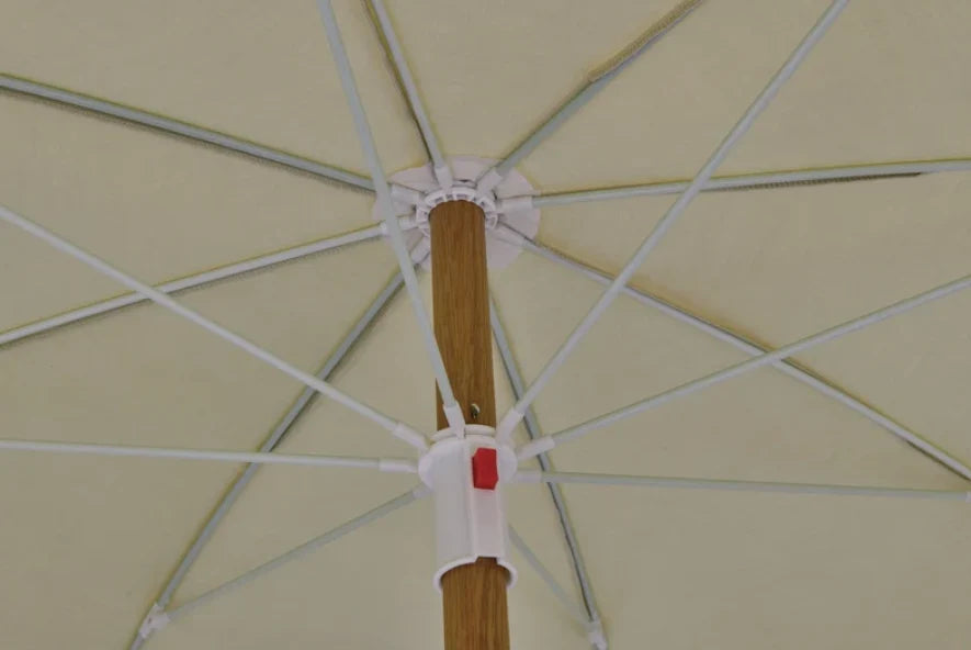 Beige Event Umbrella for Carts - Neutral Market & Wedding Shade Australia