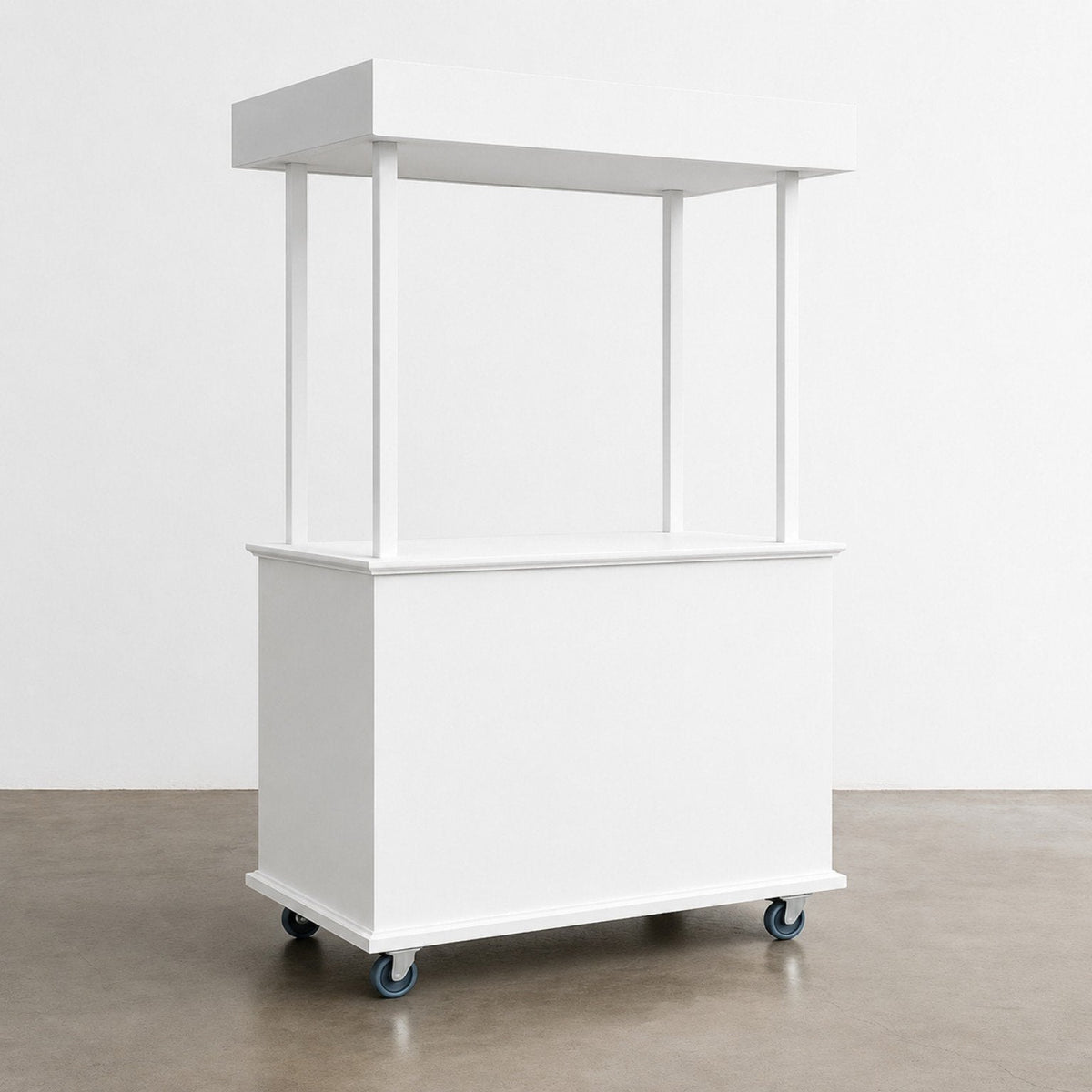 Mobile Bar Cart - Collapsible Drink Service Cart