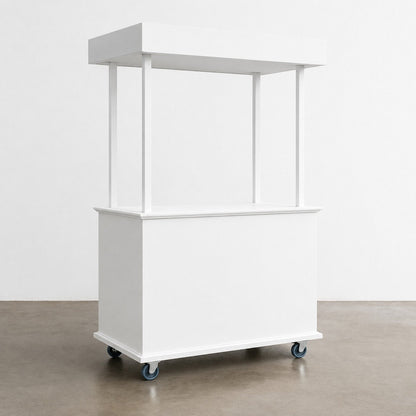 Mobile Bar Cart - Collapsible Drink Service Cart