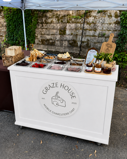 Collapsible Charcuterie Mobile Cart — view 2