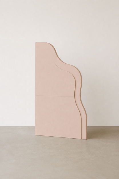 Side Wave Backdrop - Collapsible Organic Curve Media Wall & Event Display