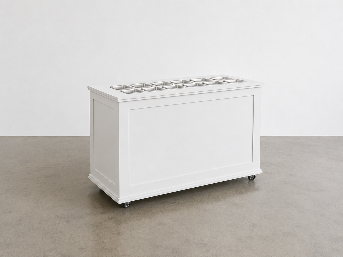 Collapsible Charcuterie Mobile Cart