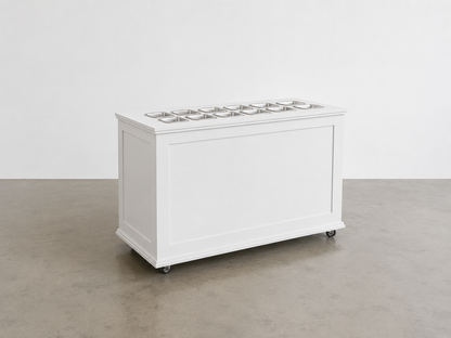 Collapsible Charcuterie Mobile Cart