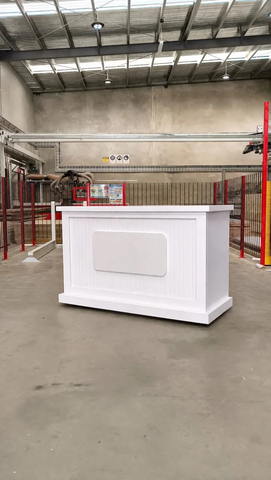 Illuminated V-Groove Event Bar - Collapsible LED Brand Activation Cart