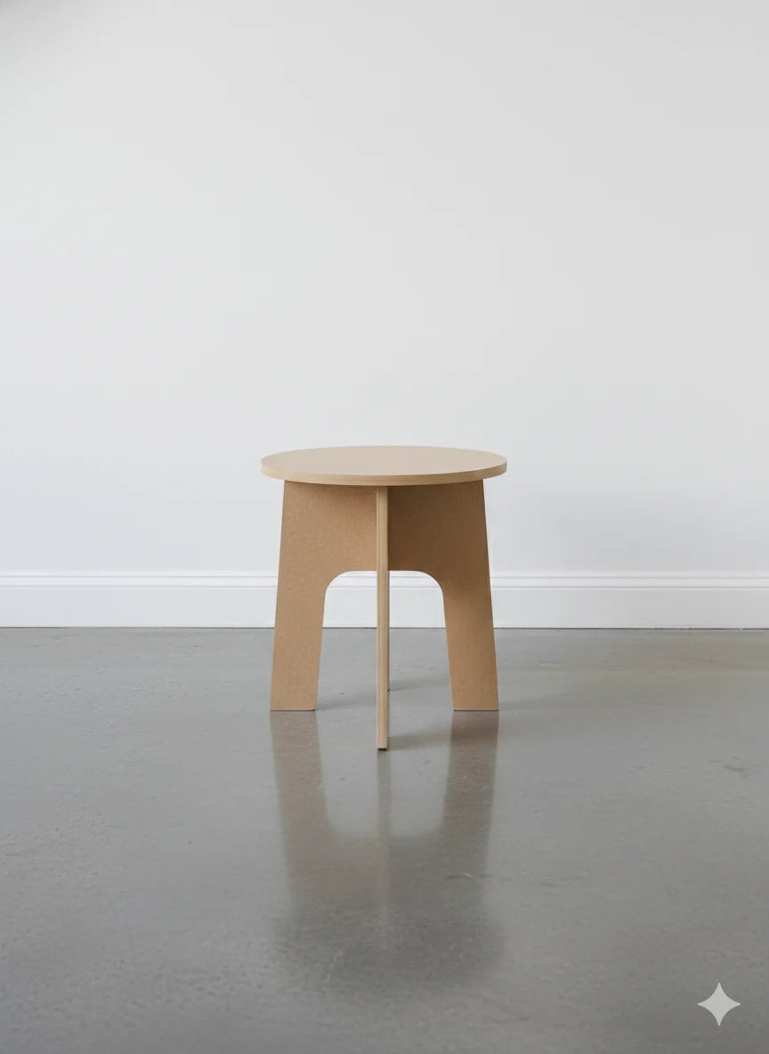 Collapsible Stool – Tool-Free Folding Seat