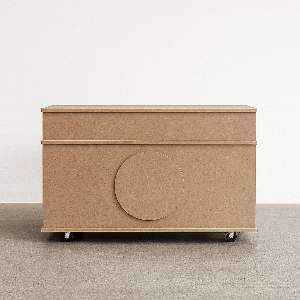 Collapsible Mobile Bar & Cocktail Event Cart
