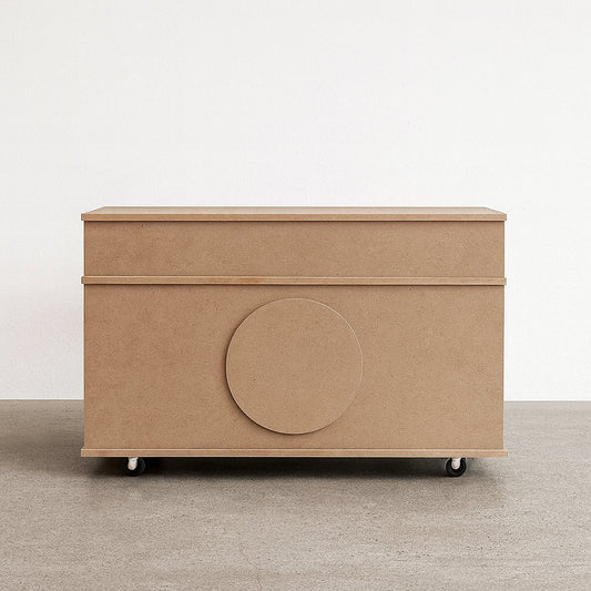 Collapsible Mobile Bar & Cocktail Event Cart