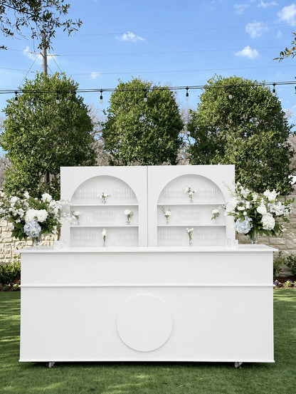 Collapsible Mobile Bar & Cocktail Event Cart