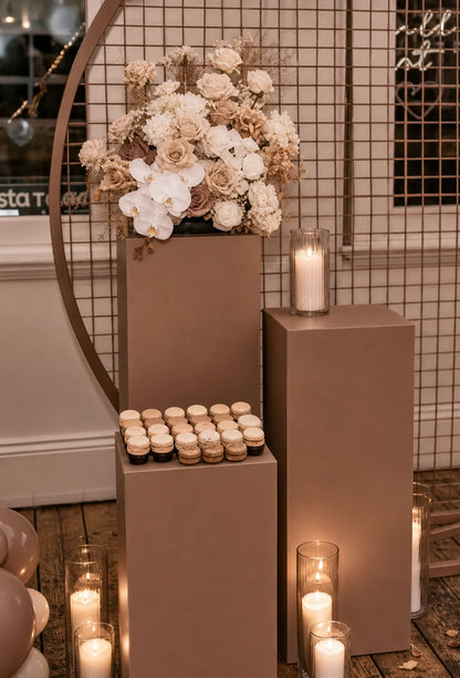 Rectangle Event Plinth – Solid Display Pedestal