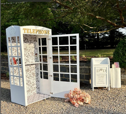 Collapsible Telephone Booth – Audio Guestbook Booth