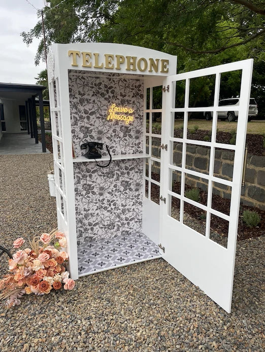Collapsible Telephone Booth – Audio Guestbook Booth