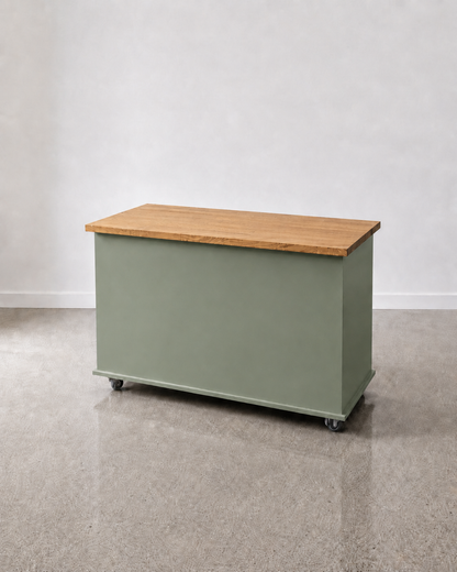 Timber Top Bar Cart – Portable Pop Up Event Bar