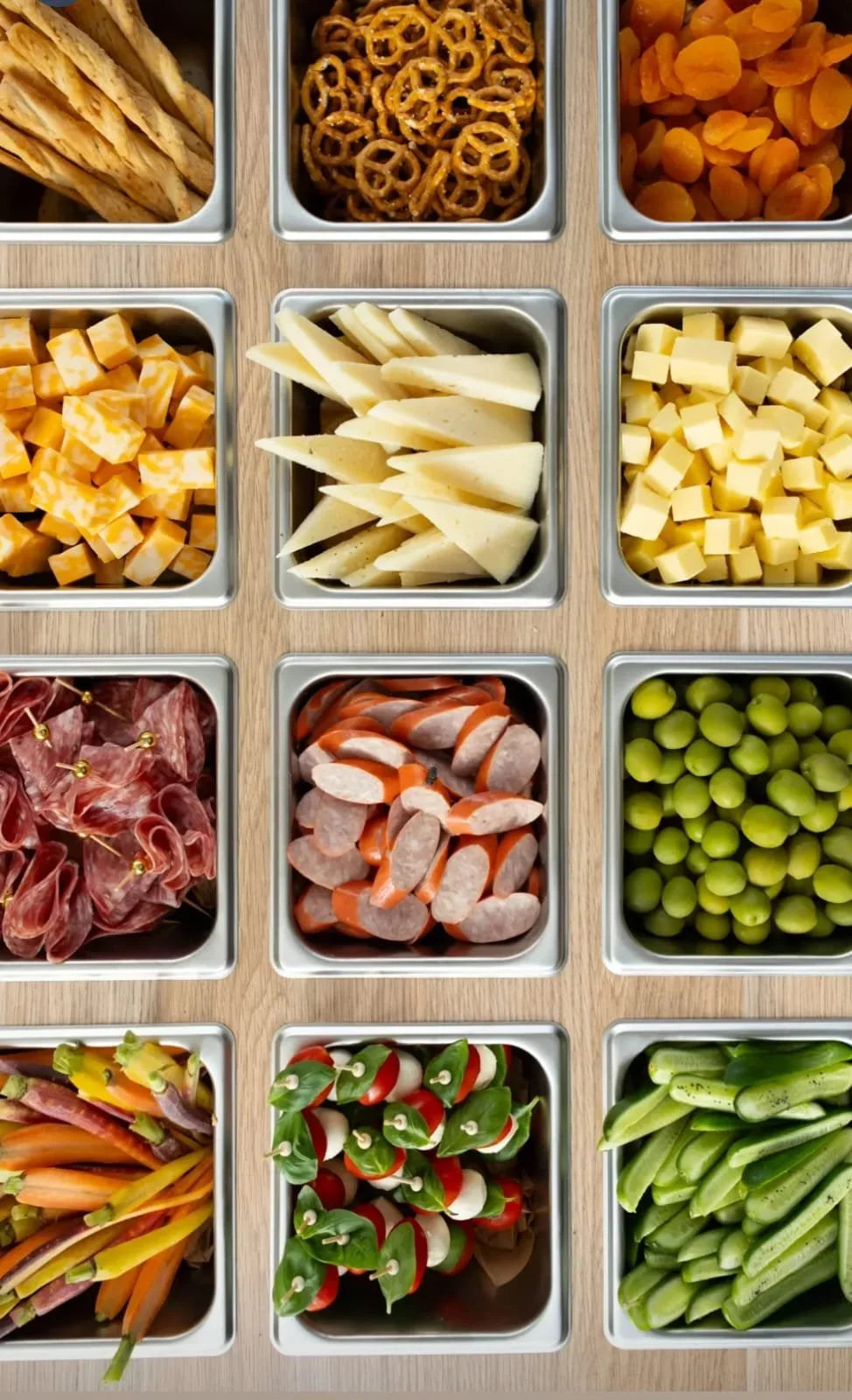 Gastronorm tray 6 pack 1/6 size