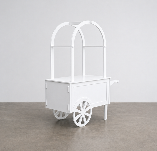 Arched Flower Cart - Collapsible Mobile Floral Bar & Pop-Up Flower Stall