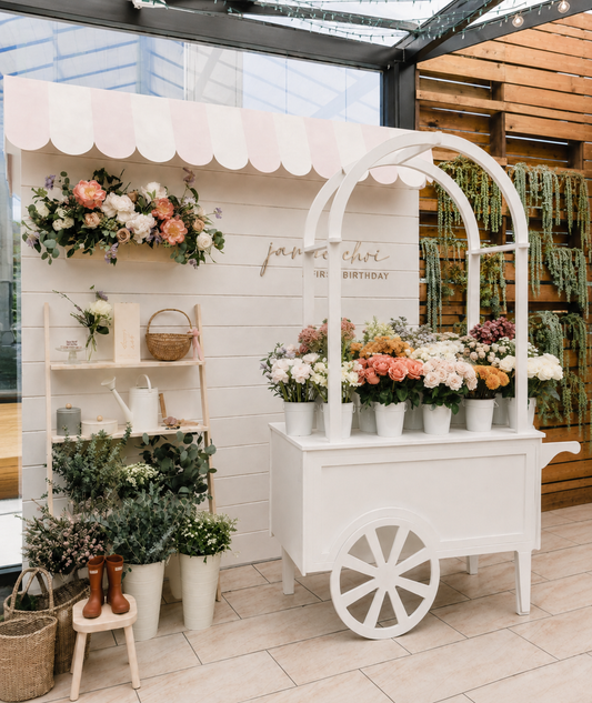 Arched Flower Cart — view 2