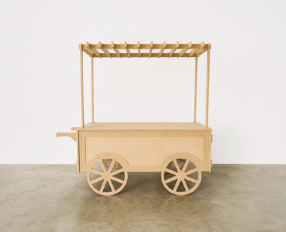 Collapsible Candy Cart | Portable Market Stall with Canopy