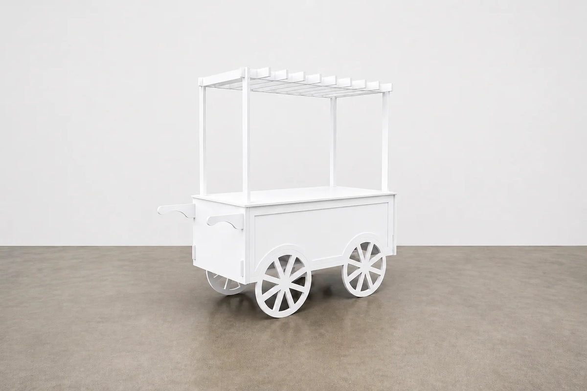 Collapsible Candy Cart | Portable Market Stall with Canopy