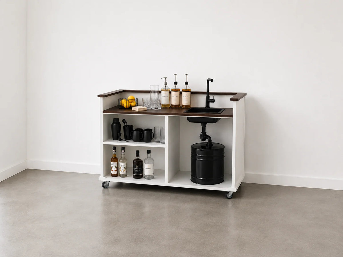 Portable Event Bar & Collapsible Beverage Serving Station