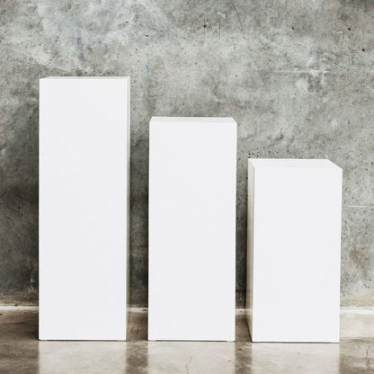 Rectangle Event Plinth – Solid Display Pedestal